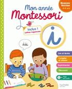 Couverture du livre « Montessori mon annee de moyenne section » de Caroline Marcel aux éditions Hachette Education