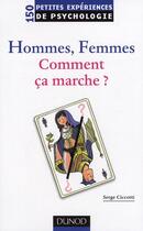 Couverture du livre « Hommes, femmes ; comment ça marche ? » de Serge Ciccotti aux éditions Dunod