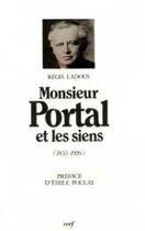 Couverture du livre « Monsieur Portal et les siens » de Regis Ladous aux éditions Cerf
