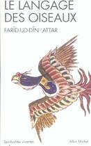 Couverture du livre « Le langage des oiseaux » de Tassy Garcin aux éditions Albin Michel
