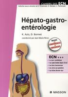 Couverture du livre « Hépato-gastro-entérologie » de Peron et Bonne et Azziz aux éditions Elsevier-masson