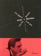Couverture du livre « J'ai appris a ne pas rire du demon » de Arno Bertina aux éditions Helium