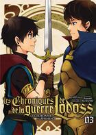 Couverture du livre « Les chroniques de la guerre de Lodoss : la couronne du serment Tome 3 » de Atsushi Suzumi et Hidari et Ryo Mizuno aux éditions Meian