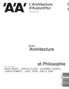 Couverture du livre « L'architecture d'aujourd'hui hs n 36 : architecture & philosophie - janvier 2022 » de  aux éditions Archipress