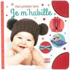 Couverture du livre « Je m'habille - mon premier livre » de  aux éditions Langue Au Chat