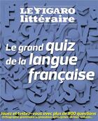 Couverture du livre « Le grand quiz de la langue francaise » de Figaro Litteraire aux éditions Societe Du Figaro