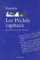 Couverture du livre « Peches capitaux » de Antoine Furetiere aux éditions Zulma