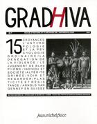 Couverture du livre « Revue Gradhiva n.15 » de Revue Gradhiva aux éditions Nouvelles Editions Place