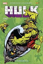 Couverture du livre « Hulk : Intégrale vol.7 : 1992 » de Dale Keown et Peter David aux éditions Panini