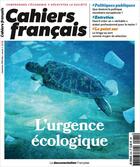 Couverture du livre « L'urgence écologique » de Cahiers Francais aux éditions Documentation Francaise