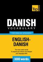 Couverture du livre « Danish Vocabulary for English Speakers - 3000 Words » de Andrey Taranov aux éditions T&p Books