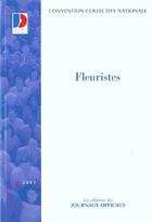 Couverture du livre « Fleuriste » de  aux éditions Documentation Francaise