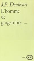 Couverture du livre « L'Homme de gingembre » de Donleavy J P. aux éditions Denoel