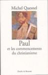 Couverture du livre « Paul et les commencements du christianisme » de  aux éditions Desclee De Brouwer