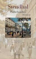 Couverture du livre « Paris-Londres » de Stendhal aux éditions Stock