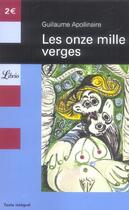 Couverture du livre « Les onze mille verges » de Guillaume Apollinaire aux éditions J'ai Lu