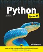 Couverture du livre « Python pour les nuls (3e édition) » de John Paul Mueller aux éditions First Interactive