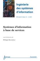 Couverture du livre « Systemes d'information a base de services ingenierie des systemes d' information rsti serie isi vol » de Ramadour aux éditions Hermes Science Publications