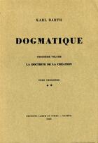 Couverture du livre « Dogmatique barth t.14 » de  aux éditions Labor Et Fides