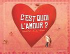 Couverture du livre « C'est quoi, l'amour ? » de Davide Cali aux éditions Sarbacane