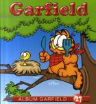 Couverture du livre « Garfield t.27 » de Jim Davis aux éditions Presses Aventure