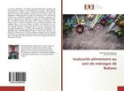 Couverture du livre « Insécurité alimentaire au sein de ménages de Bukavu » de Esther Busime Mirhanyo aux éditions Editions Universitaires Europeennes