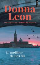 Couverture du livre « Le meilleur de nos fils » de Donna Leon aux éditions Points