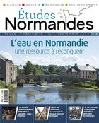 Couverture du livre « Etudes normandes n 14 - l'eau en normandie - une ressources a reconquerir » de  aux éditions Orep