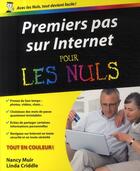 Couverture du livre « Premiers pas sur internet pour les nuls » de Muir/Criddle aux éditions First Interactive