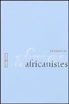 Couverture du livre « Journal des africanistes n.73/1 » de Journal Des Africanistes aux éditions Societe Des Africanistes