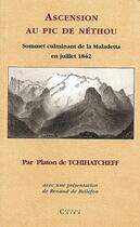 Couverture du livre « Ascension au pic de nethou (solde) » de P. De Tchihatcheff aux éditions Cairn