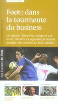 Couverture du livre « Foot : dans la tourmente du business » de Romaric Godin aux éditions Carnets De L'info