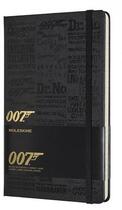 Couverture du livre « James Bond ; carnet grand format ligné titles » de  aux éditions Moleskine