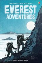 Couverture du livre « Everest adventures » de Paul Dowswell aux éditions Usborne