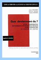 Couverture du livre « Que deviennent-ils ? » de Breuvard aux éditions Cujas