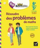 Couverture du livre « Mini chouette resoudre des problemes de maths 6e/ 5e » de Gisele Chapiron aux éditions Hatier