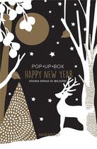 Couverture du livre « Pop up box ; happy new year » de Virginia Arraga De Malherbe aux éditions Marabout