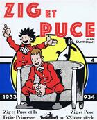 Couverture du livre « Zig et puce t.4 ; 1933-1934 » de Alain Saint-Ogan aux éditions Futuropolis