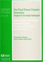 Couverture du livre « Non Visual Human Computer » de Burger aux éditions John Libbey