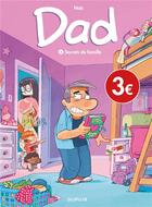 Couverture du livre « Dad Tome 2 : secrets de famille » de Nob aux éditions Dupuis