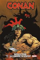 Couverture du livre « Conan : battle for serpent crown » de Luke Ross et Saladin Ahmed aux éditions Panini