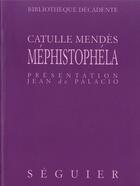 Couverture du livre « Mephistophela » de Mendes/Palacio aux éditions Seguier