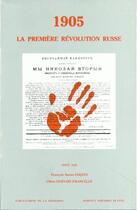 Couverture du livre « 1905 : La première révolution russe » de Francois-Xavier Coquin et Celine Gervais-Francelle aux éditions Sorbonne Universite Presses