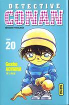 Couverture du livre « Détective Conan Tome 20 » de Gosho Aoyama aux éditions Kana