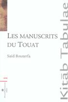 Couverture du livre « Les manuscrits du touat » de Said Bouterfa aux éditions Perrousseaux