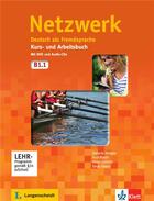 Couverture du livre « Netzwerk b1, livre+cahier+cd+dvd (partie 1) » de  aux éditions La Maison Des Langues