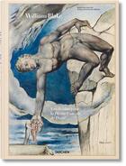 Couverture du livre « William Blake ; les dessins pour la Divine Comédie de Dante » de Sebastian Schutze et Maria Antonietta Terzoli aux éditions Taschen