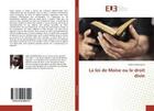 Couverture du livre « La loi de moise ou le droit divin » de Gnekoumou Adam aux éditions Editions Universitaires Europeennes