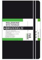 Couverture du livre « City notebook bruxelles poche couv. rigide noir » de Moleskine aux éditions Moleskine Papet