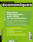 Couverture du livre « Migrations internationales : quels effets sur les économies ? » de  aux éditions Documentation Francaise